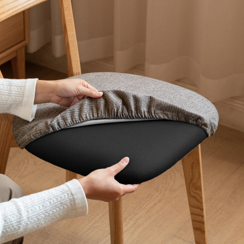 Dining Chair Wooden FAS Grade Oak | Natural Wood Made in North America, 100% Dirt-free, Solid Construction, Easy and Natural Design, 18.7 * 21.85 * 30.71inch