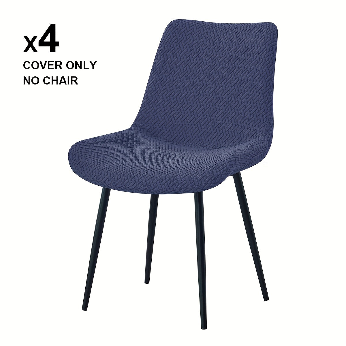 T-Type • Jacquard • Curved Concave Back • Chair Cover