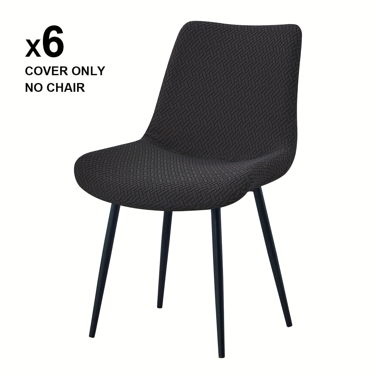 T-Type • Jacquard • Curved Concave Back • Chair Cover