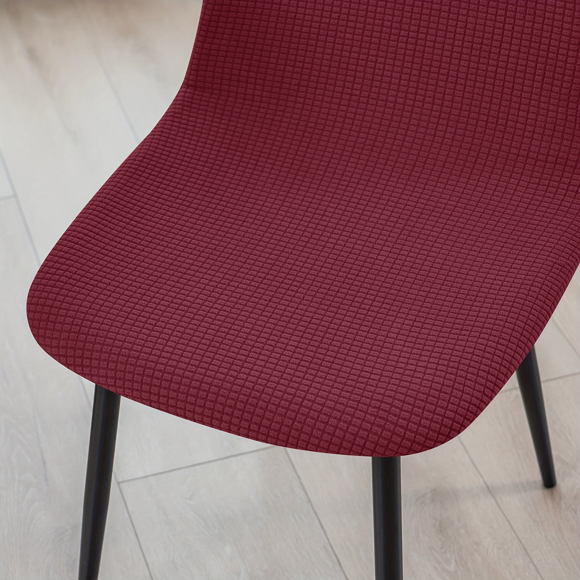 Modern Chair Covers 4\u002F6pcs Modern Elastic Dining Chair Covers | Shell, Casual Armless Sofa Covers for Kitchen, Office, Dining Room, Living Room